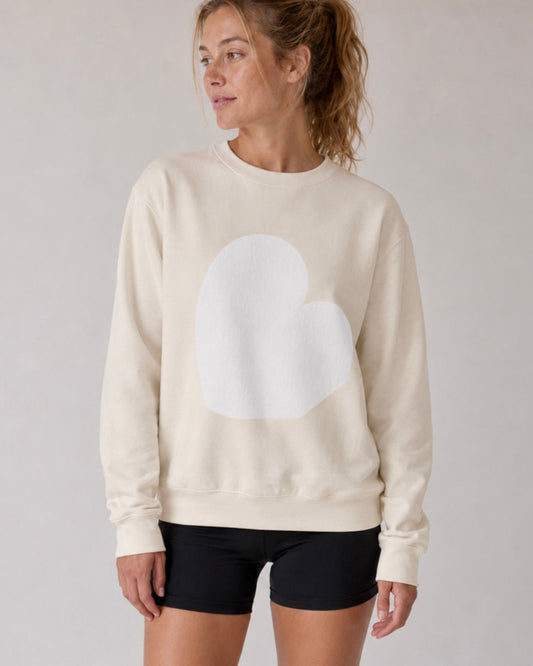 THE PERSONALLY YOURS CREAMY WHITE SWEATSHIRT