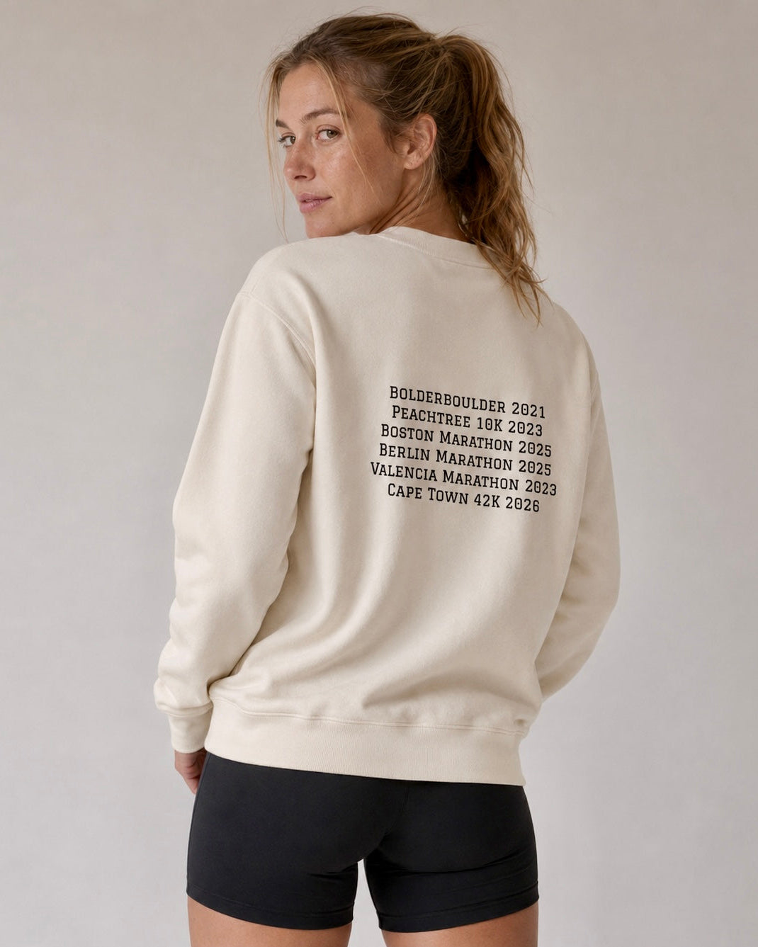 THE PERSONALLY YOURS CREAMY WHITE SWEATSHIRT